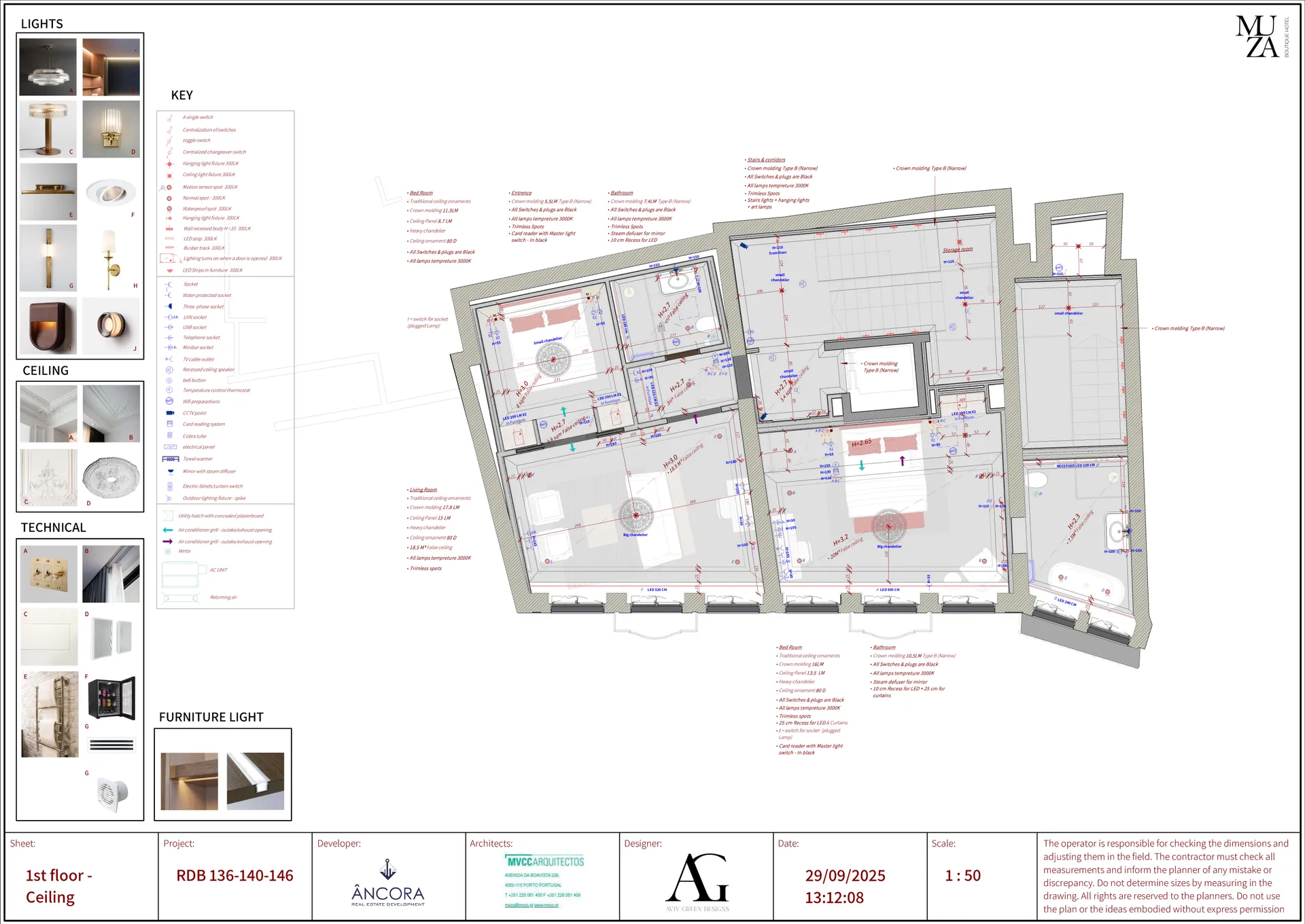 Muza Boutique hotel, Porto, Portugal — ARCHITECTURAL PLANNING (6)
